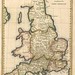 Mapa histórico de Gran Bretaña