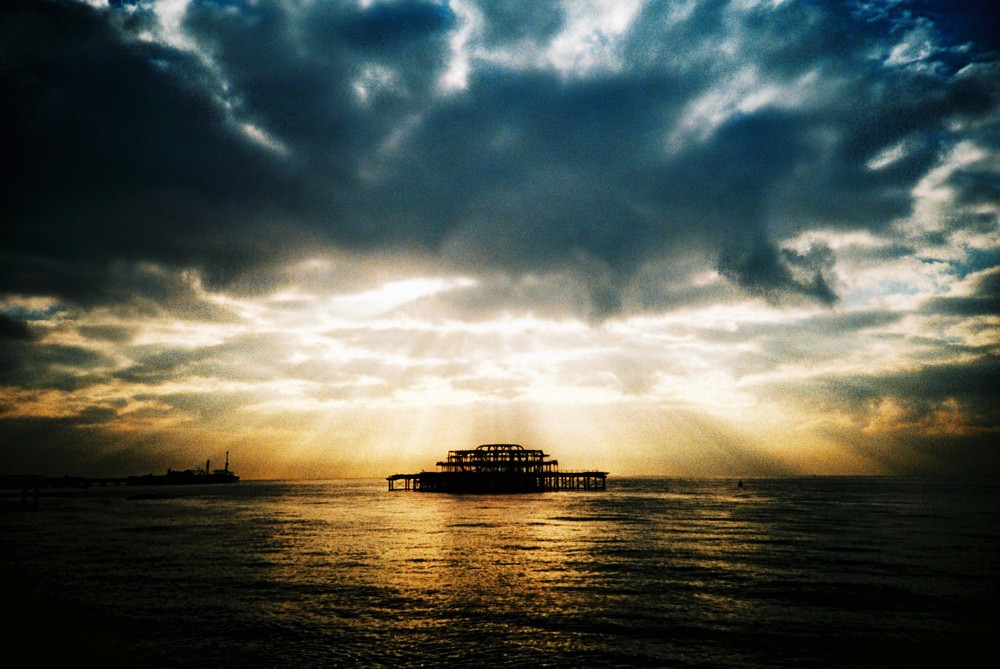 brighton | west pier | sunrise