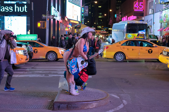Alejandra the Naked Cowgirl Of Times Square