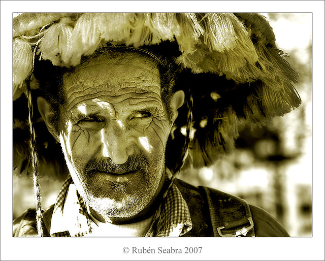 * Portrait of a old man moroccan