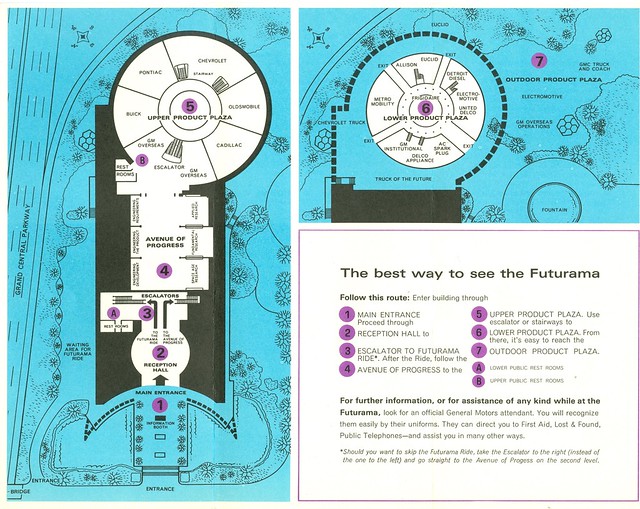 Guide to GM Futurama New York World's Fair 1964-65