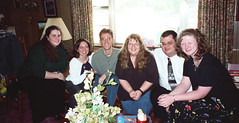 Tara, Joy, Andrew, Amy, Jeff, Monica.  What should have been a post-visitation time of sadness and mourning instead turned to stories and laughter.  It was exactly what I needed that day.