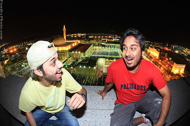 Me and Ammar in the 27th Night of ramadan
