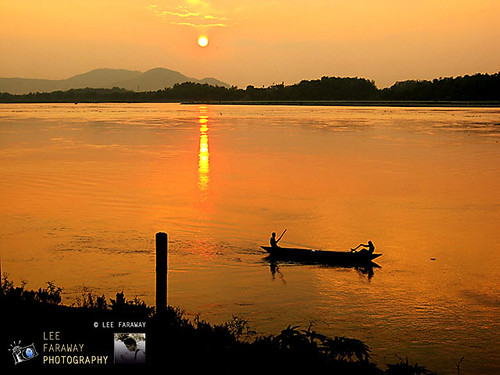 sunset river boat lee bliss assam guwahati faraway brahmaputra