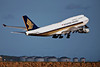 Image: Singapore Airlines Boeing 747-412 Takes Off
