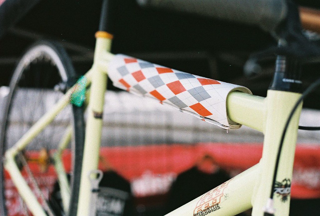 Felt Curbside argyle top tube pad Slipstream argyle d… | Flickr