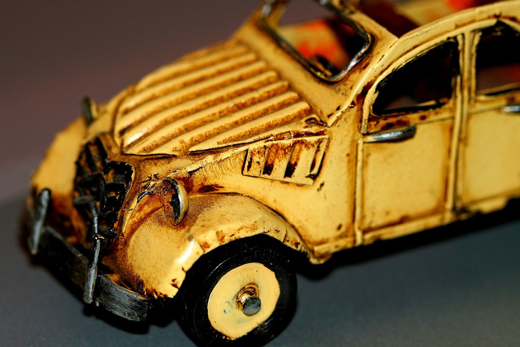car | A macro shot of a metal toy car. | sgooderham | Flickr