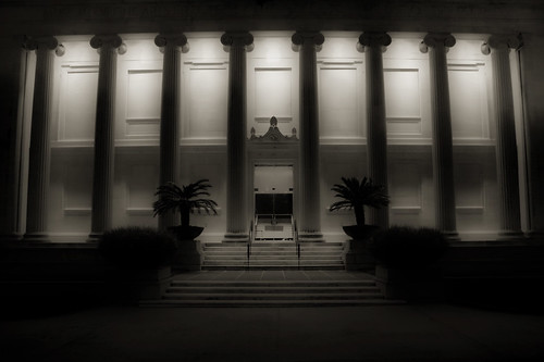 bw building monochrome museum architecture texas columns houston museumoffinearts colonnade orton img4372 dphdr