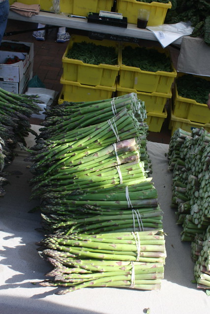 Asparagus at the Farmers' Market