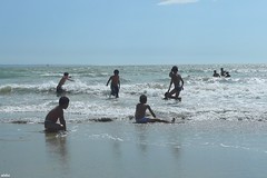 Colan Beach - Children of the Perú