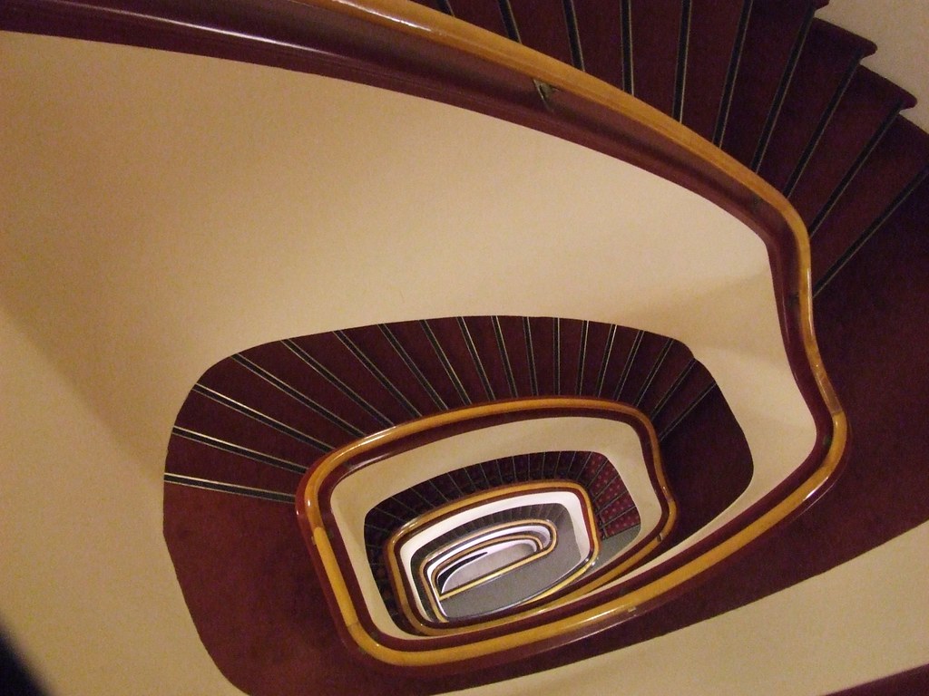 trap/staircase in best western hotel utrecht