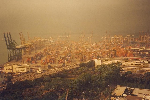 Haze - Singapore Port
