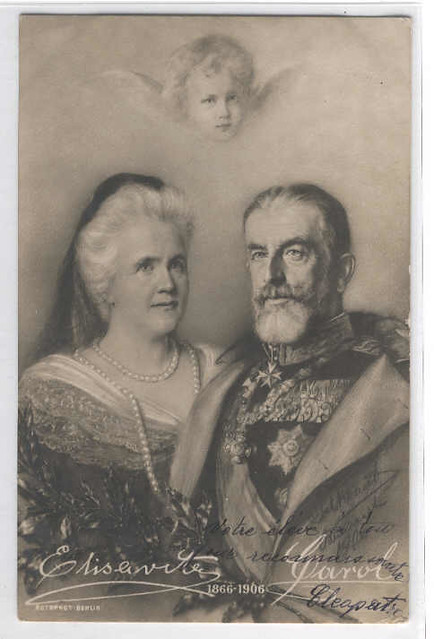 König Carol I. und Königin Elisabeth von Rumänien / Queen Elisabeth of Romania ( Carmen Sylva