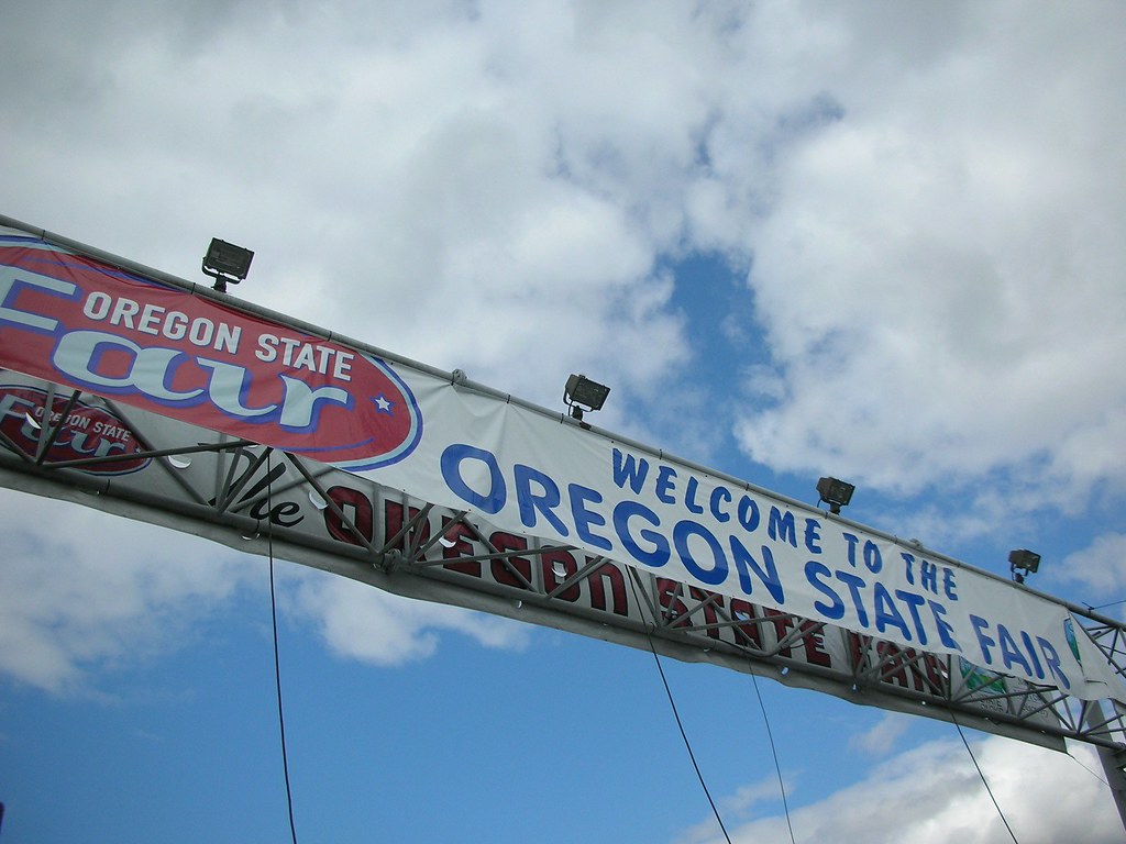 Oregon State Fair sign
