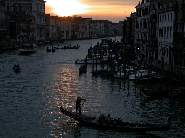 Sunset Over the Grand Canal
