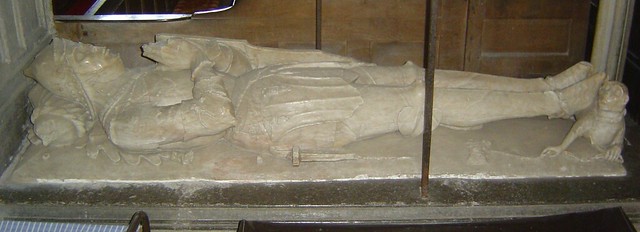 ca. 1485 - 'knight, probably Sir Thomas Martyn (+1485)', St. Mary's Church, Puddletown, Dorset, England