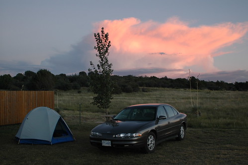 new city camping sunset usa newmexico silver mexico gm general dusk tent orphan motors tenting oldsmobile gl intrigue oldsmobileintrigue motoors 197lgd