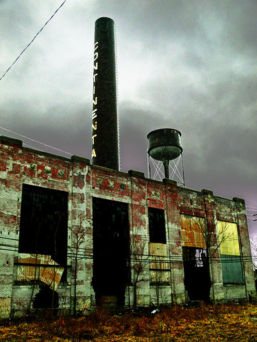 chimney usa plant brick abandoned broken closed michigan aviation urbandecay watertower detroit continental vacant motor 2008 dilapidated