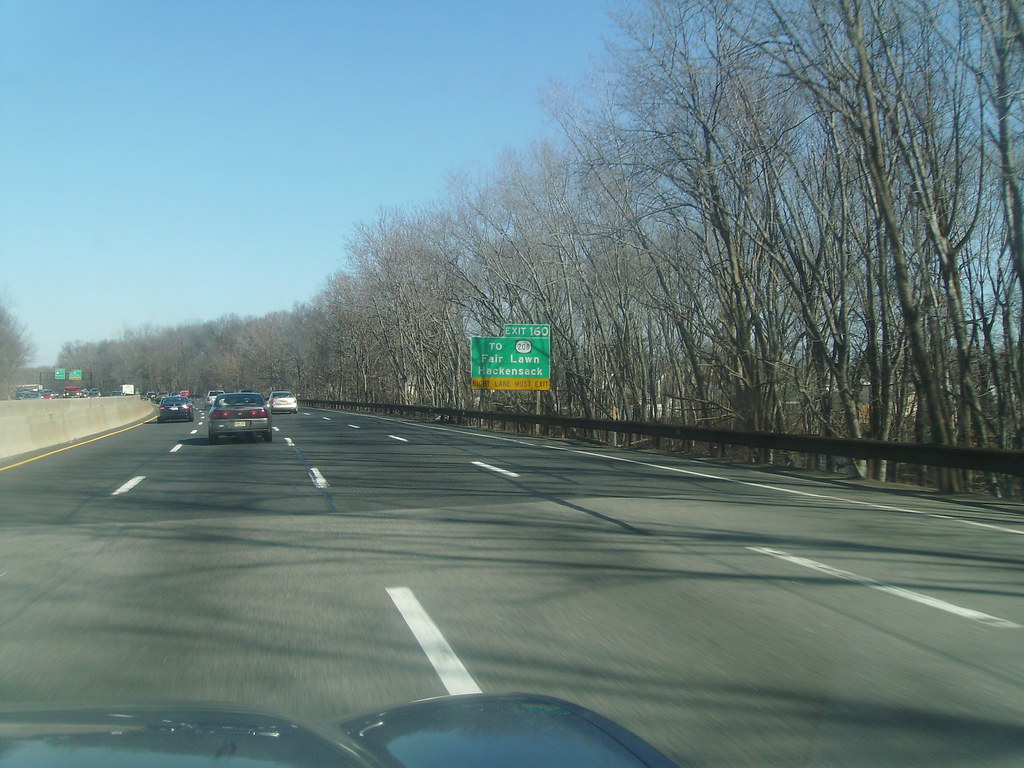 Garden State Parkway Exit 160 Bgs For Gsp Exit 160 In Fair Flickr