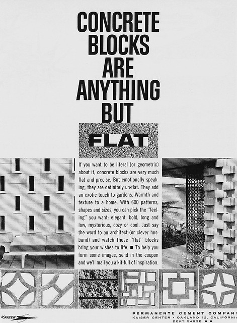 Concrete Blocks are anything but FLAT