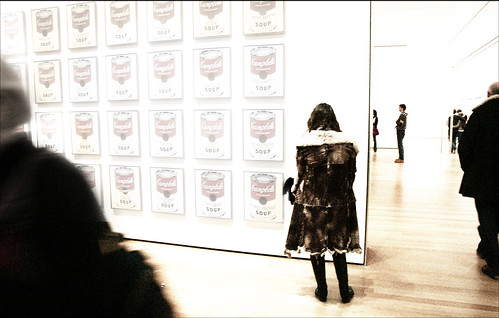 MoMA - Girl Contemplating Warhol's Soup by Juli Kearns (Idyllopus)