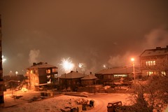 2008 New Year fireworks in Svishtov