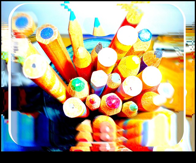 Colorvisions - EffiArt - View my   pencils, & colored pencils,  Buntstifte und Bleistifte