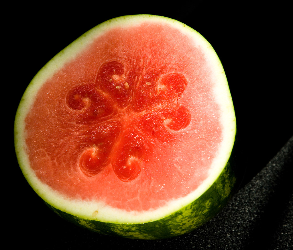 Watermelon Inside Pattern Watermelon | I really liked the pattern in the inside of thi⦠| Flickr