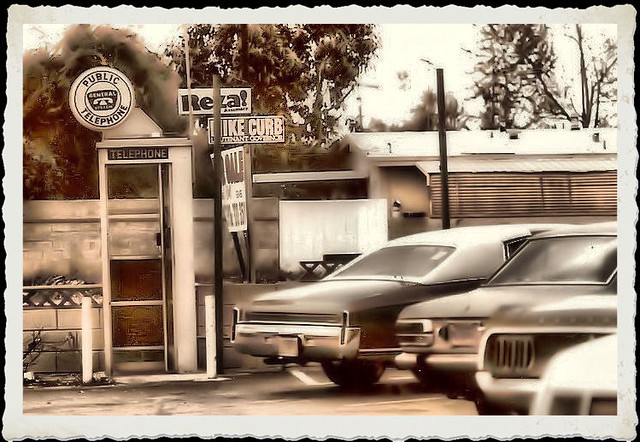1970'S PARKINGLOT - BALDWIN PARK, CALIFORNIA