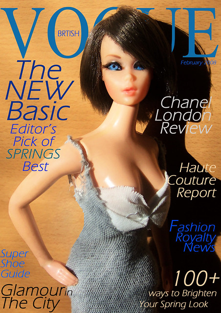 British Vogue Sienna's First Cover