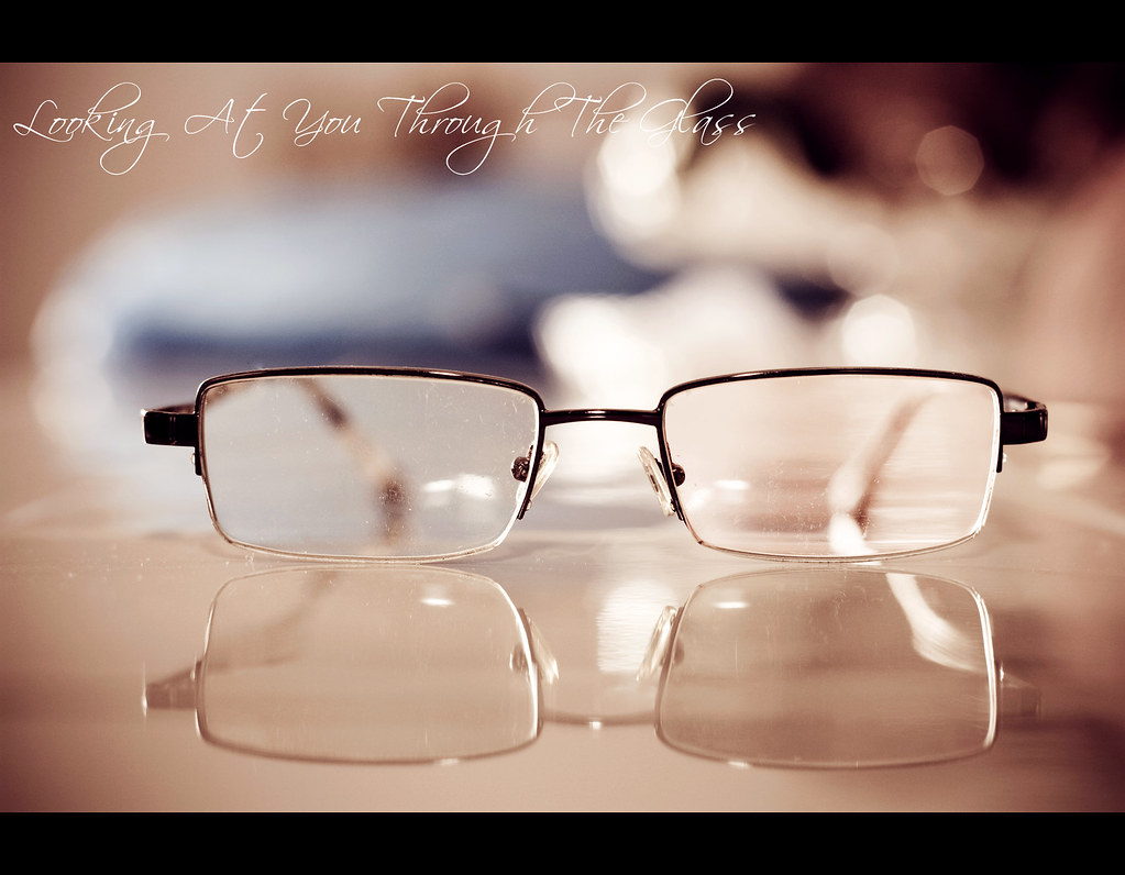 Looking At You Through The Glass.. Rosalia Samuel Flickr