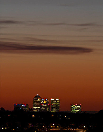 sunset sky orange canada building london tower beautiful yellow skyline night canon high long exposure cityscape time zoom group vivid cable business wharf shutter docklands canary olly rise hsbc scraper citi zoomed plumstead 450d