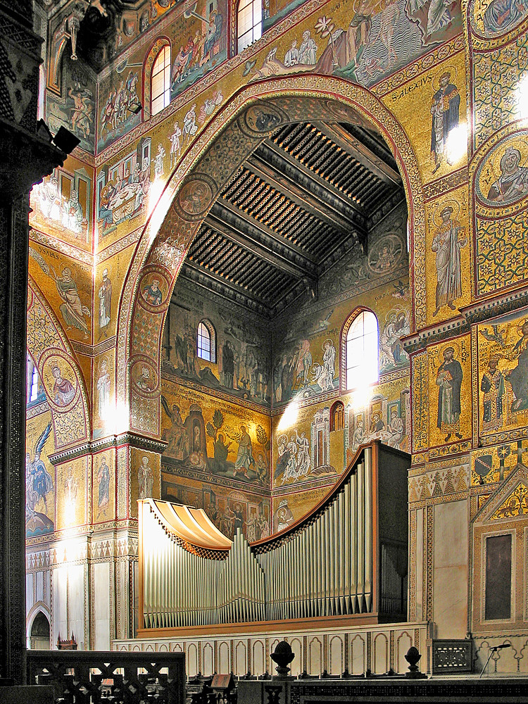 Ruffati Monreale church organ - Sicily | The Ruffati pipe organ in M… | Flickr