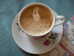 Duch kávy? Ghost of coffee?
