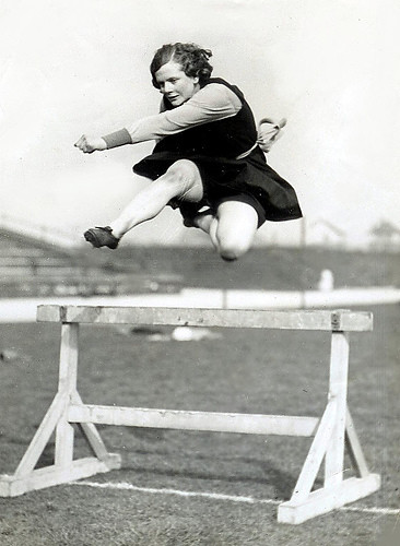 vintage female runner | by justagigolo