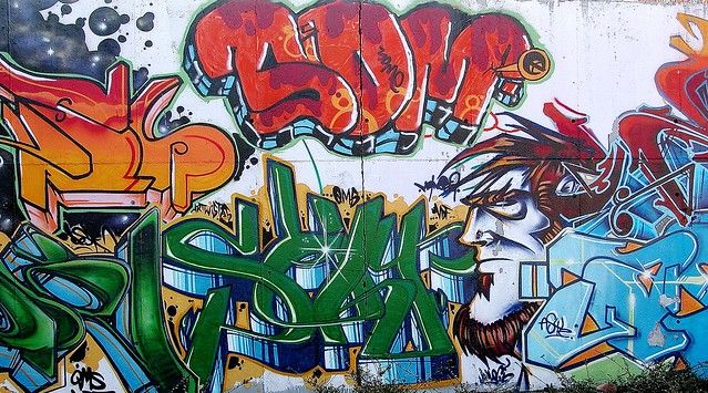 Madrid. Grafittis. Meseta Orcasitas 070120