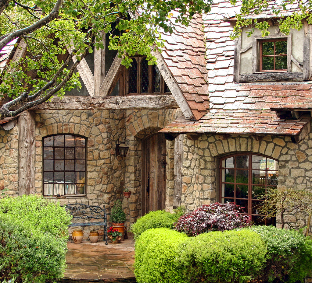 The Fairytale Cottages of Carmel | Stone House was built in … | Flickr