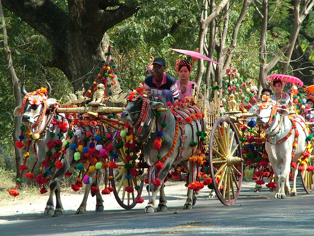 Procession in Sagaing