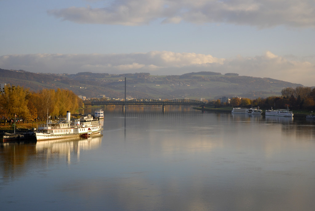 autumn morning in Linz