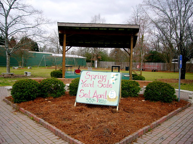 Rutldge spring yard sale, coming April 5