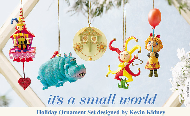 Disneyland Small World Ornaments