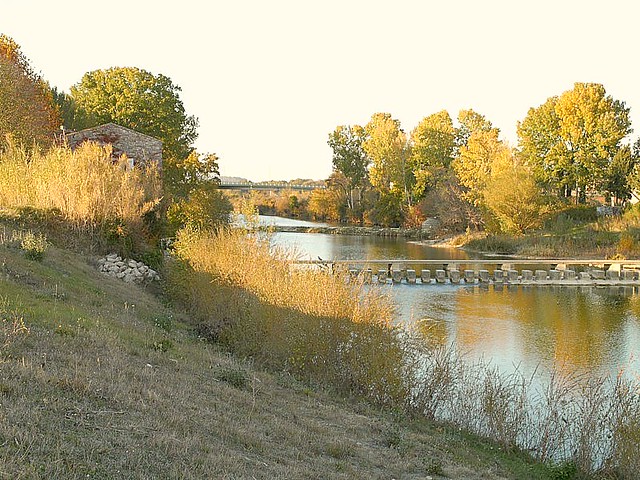 Le Vidourle river