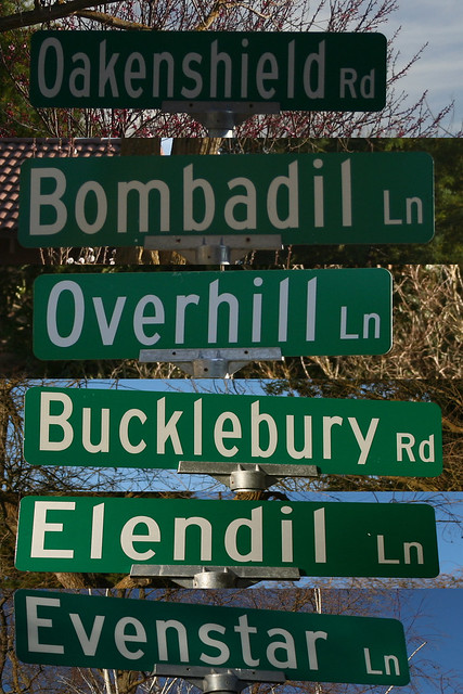 Tolkien neighborhood