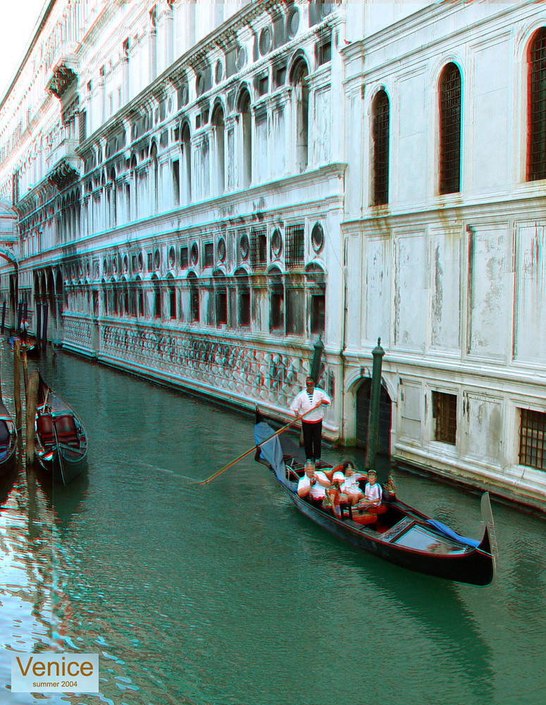 A canal in Venice, Italy