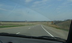 Iowa through the windshield