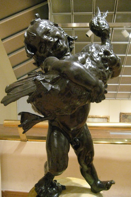 NYC - Metropolitan Museum of Art - Frederick William MacMonnies' Boy and Duck