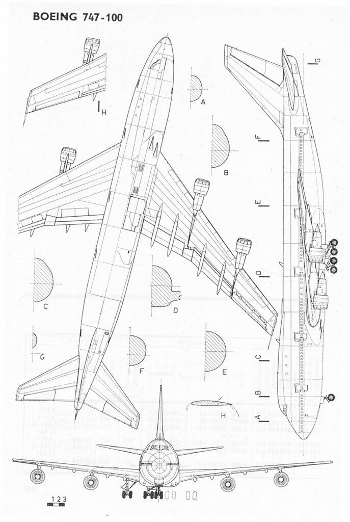 747 Blueprint.