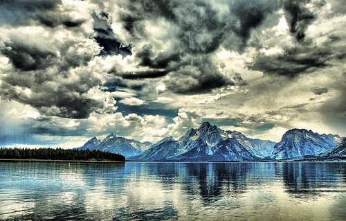Storm Clouds at Colter Bay by Jeff Clow