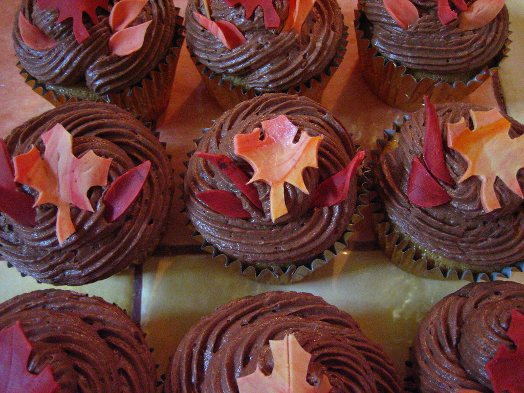 autumn cupcakes