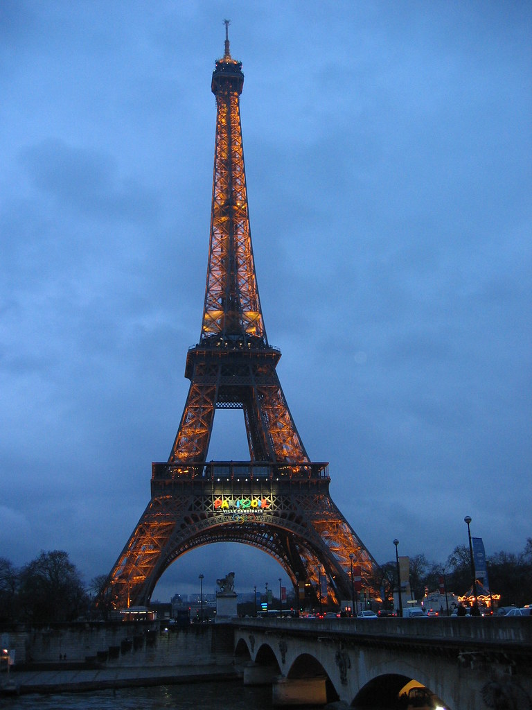 Eiffel Tower | Eiffel Tower, viewed from across the Seine | Lois ...